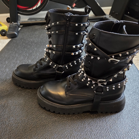 Brody Studded Boots FOXBLOOD - Picture 4 of 9